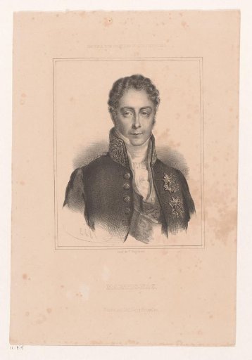 Portrait of Jean Baptiste Gay de Martignac