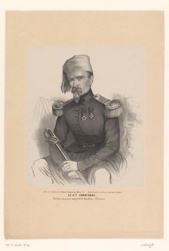 Portrait of Louis-Eugène Cavaignac