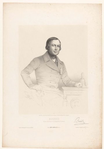 Portrait of President Philippe Buchez