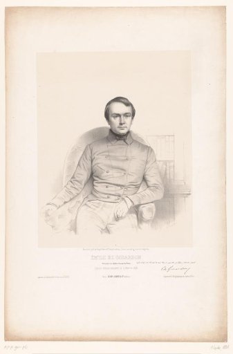 Portrait of Émile de Girardin, Editor-in-Chief of La Presse