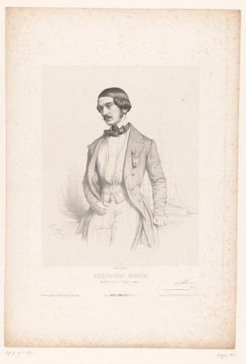 Portrait of the Politician Théodore Morin