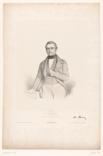 Portrait of the Statesman Adolphe Thiers