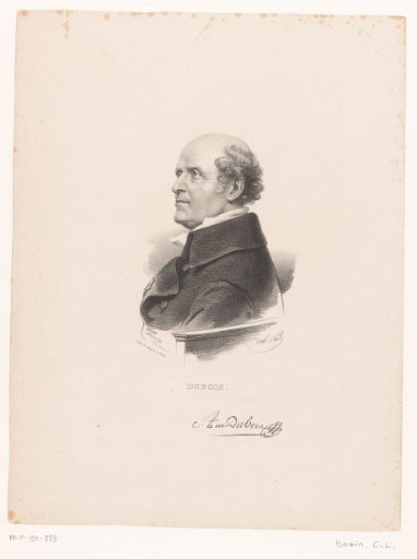 Portrait of the surgeon Antoine Dubois