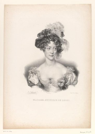 Portrait of Maria Carolina of Bourbon-Sicily