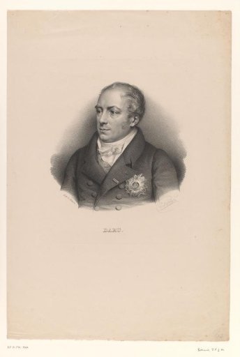 Portrait of the statesman and poet Pierre Daru