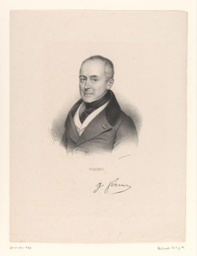 Portrait of the psychiatrist Guillaume Marie André Ferrus