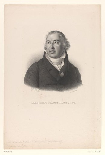 Portrait of the politician François XII de La Rochefoucauld