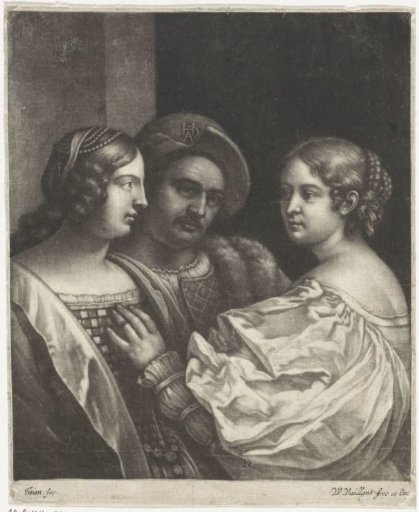 Two Women and a Man
