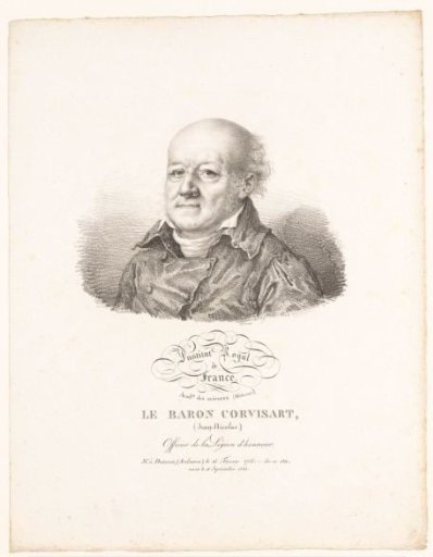Portrait of the physician Jean-Nicolas Corvisart