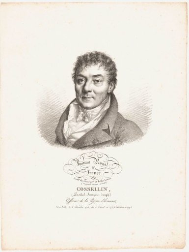 Portrait of the geographer Pascal François Joseph Gossellin