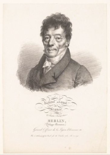 Portrait of the lawyer Philippe-Antoine Merlin de Douai