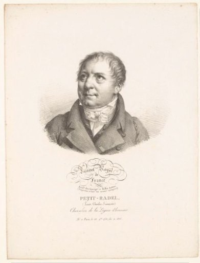 Portrait of the archaeologist Louis-Charles-François Petit-Radel