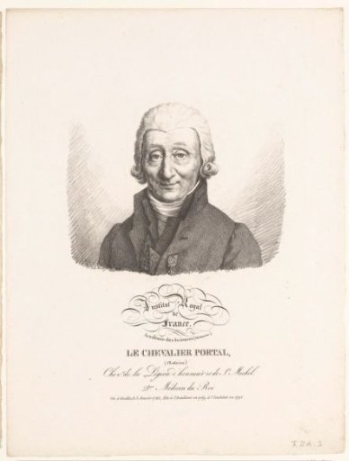 Portrait of the physician Antoine Portal