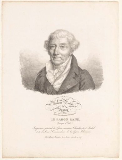 Portrait of the naval architect Jacques-Noël Sané