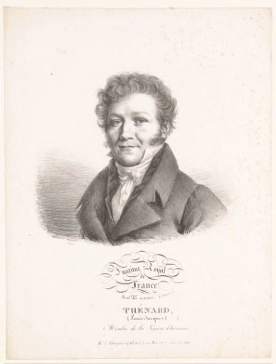 Portrait of the chemist Louis Jacques Thénard