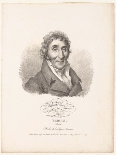 Portrait of the agriculturalist André Thouin