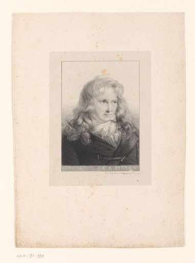 Portrait of the writer and botanist Jacques-Henri Bernardin de Saint-Pierre
