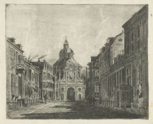 View of the Wittevrouwenpoort in Utrecht