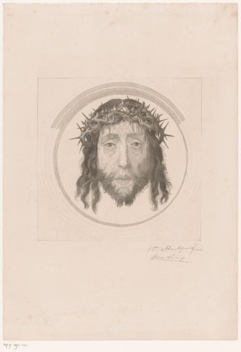 Christ with the crown of thorns