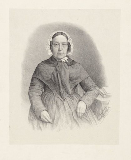 Portrait of an unknown woman, possibly Jacoba M. de Jong