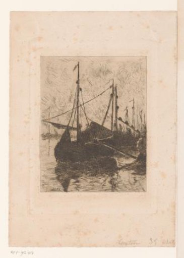 Ships in the water