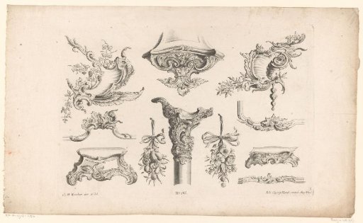 Rocailles and trays