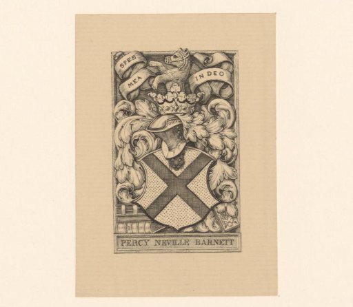 Ex libris of Percy Neville Barnett