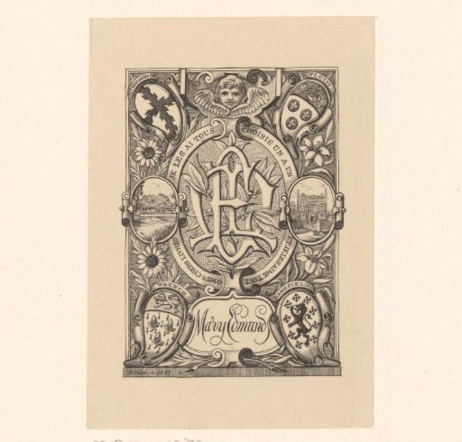 Ex libris of Mary Edmunds