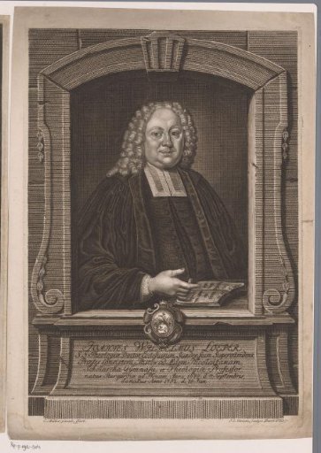 Portrait of Johann Wilhelm Löper