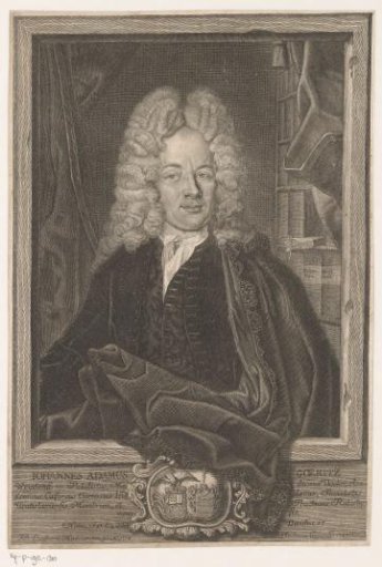 Portrait of Johann Adam Goeritz