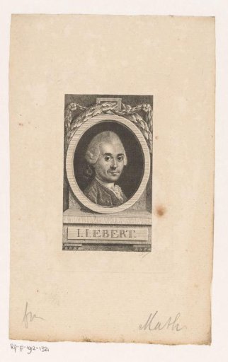 Portrait of Johann Jakob Ebert