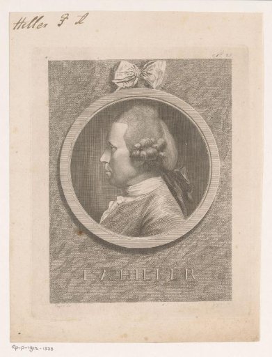 Portrait of Johann Adam Hiller