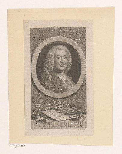 Portrait of Johann Zacharias Platner