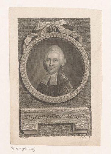 Portrait of Georg Friedrich Seiler