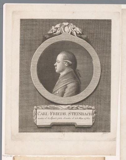 Portrait of Carl Friedrich Steinbach