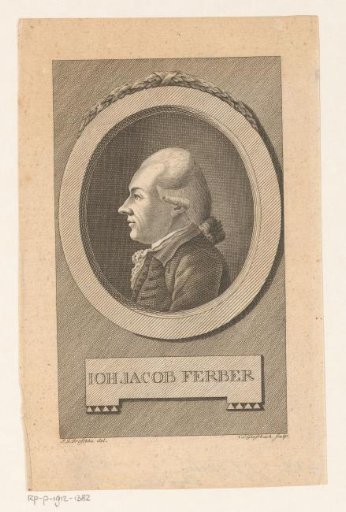 Portrait of Johann Jacob Ferber
