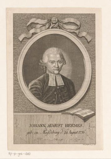 Portrait of Johann August Hermes