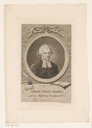 Portrait of Johann August Hermes