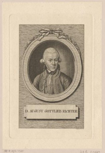 Portrait of August Gottlieb Richter