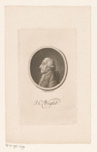 Portrait of Johann Christian Wiegleb