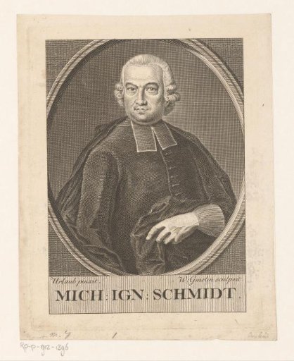 Portrait of Michael Ignaz Schmidt