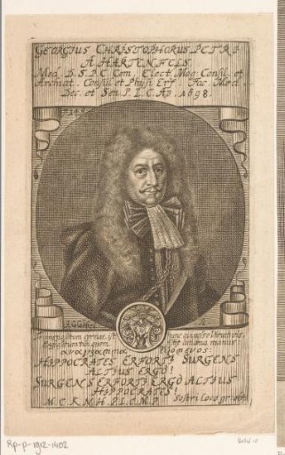 Portrait of Georg Christoph Petri von Hartenfels