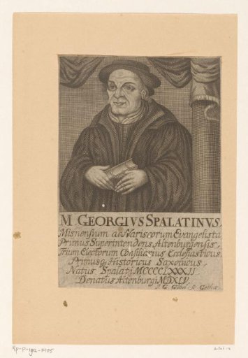 Portrait of Georg Spalatin