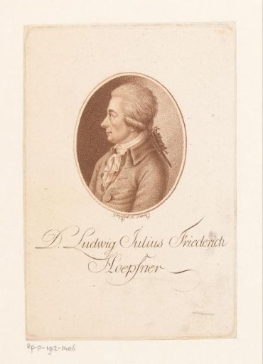 Portrait of Ludwig Höpfner