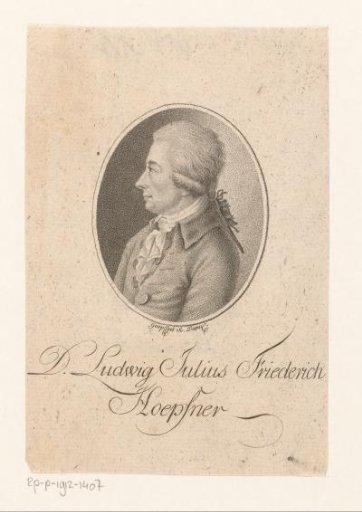 Portrait of Ludwig Höpfner