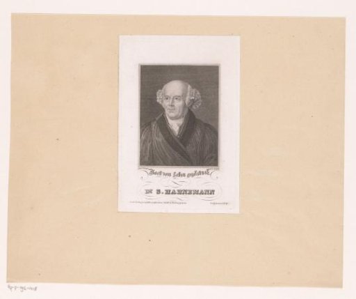 Portrait of Samuel Hahnemann
