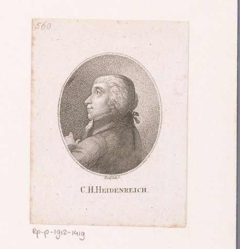 Portrait of C. H. Heidenreich