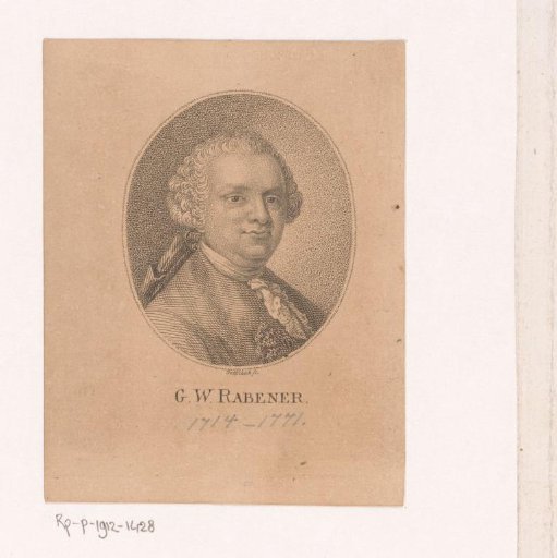 Portrait of Gottlieb Wilhelm Rabener