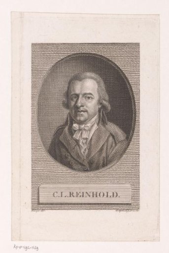 Portrait of Carl Leonhard Reinhold