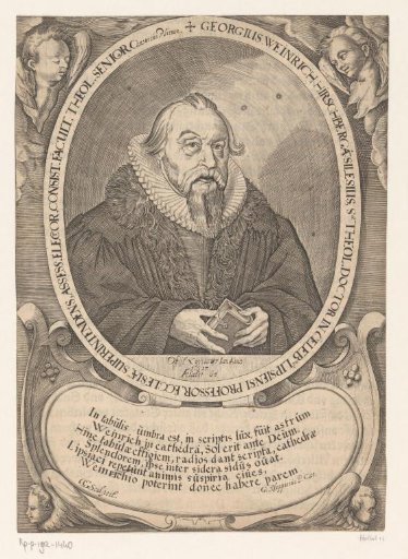 Portrait of Georg Weinrich at the age of 63